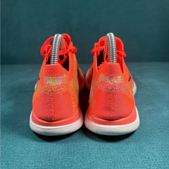 Nike Free  4.0 Flyknit Women’s Size 7.5 multicolor sneakers - Picture 2 of 8